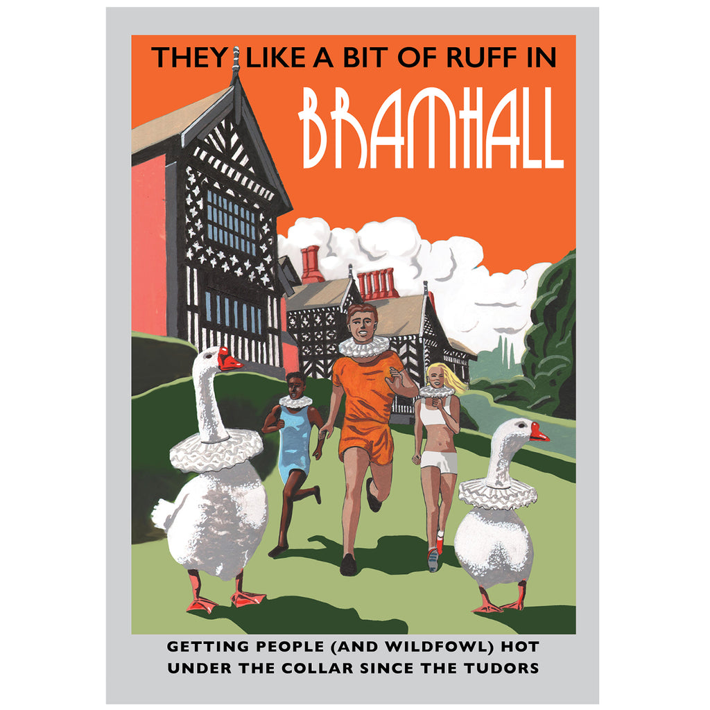 Retro Poster Art - Bramhall