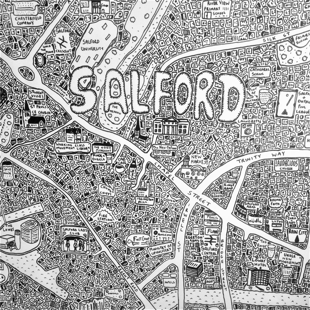 Doodle Map Salford