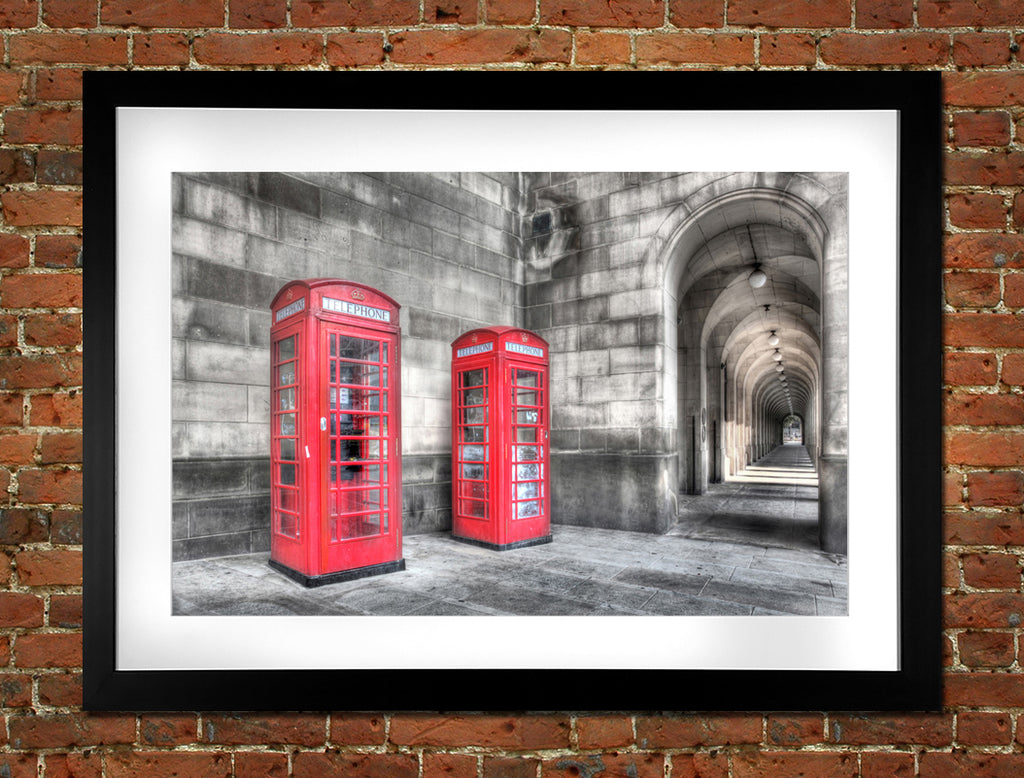 Library Arches & Telephone Box