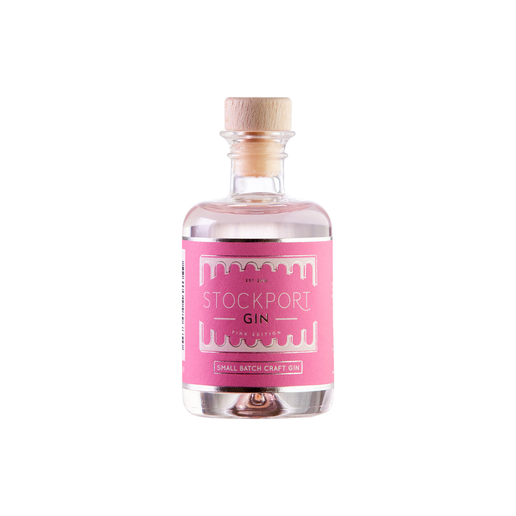 Stockport Gin - Pink Edition - 5cl Miniatures x3