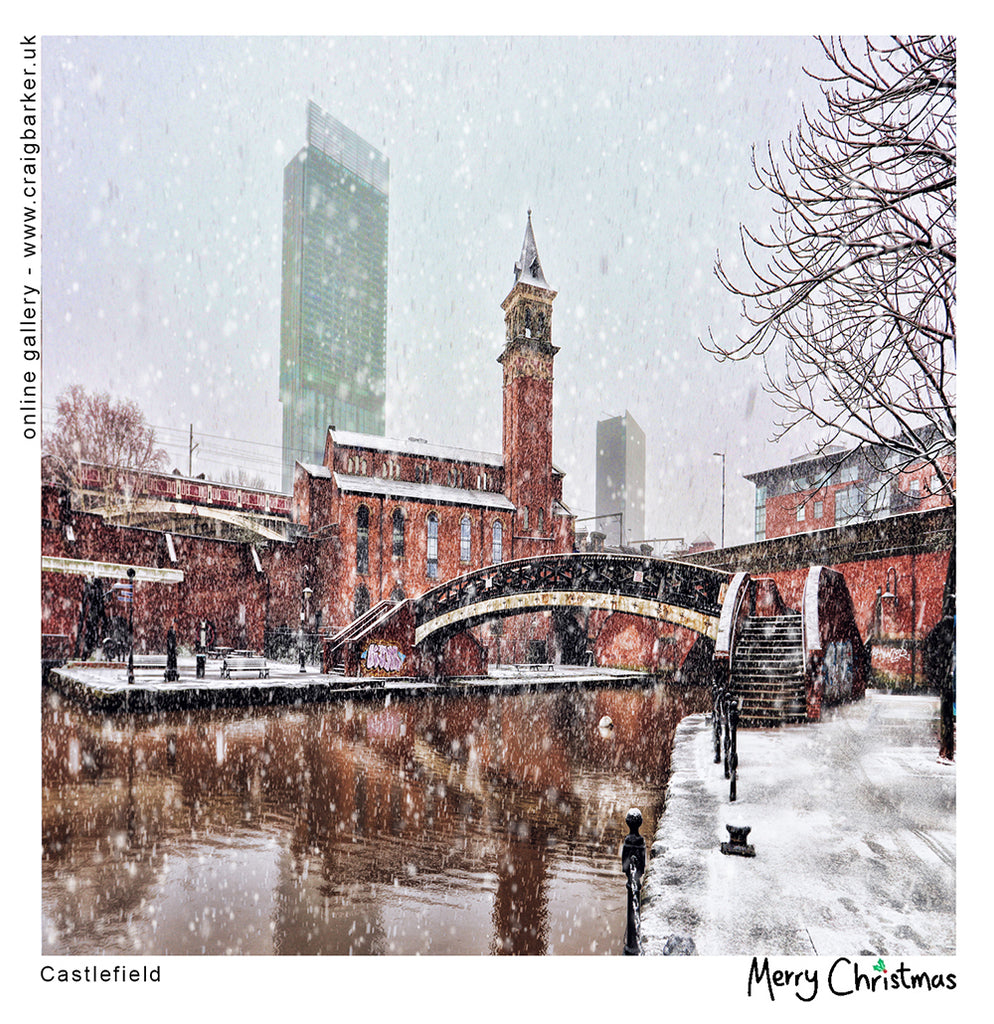 Christmas Cards - pack of 4 -Castlefield