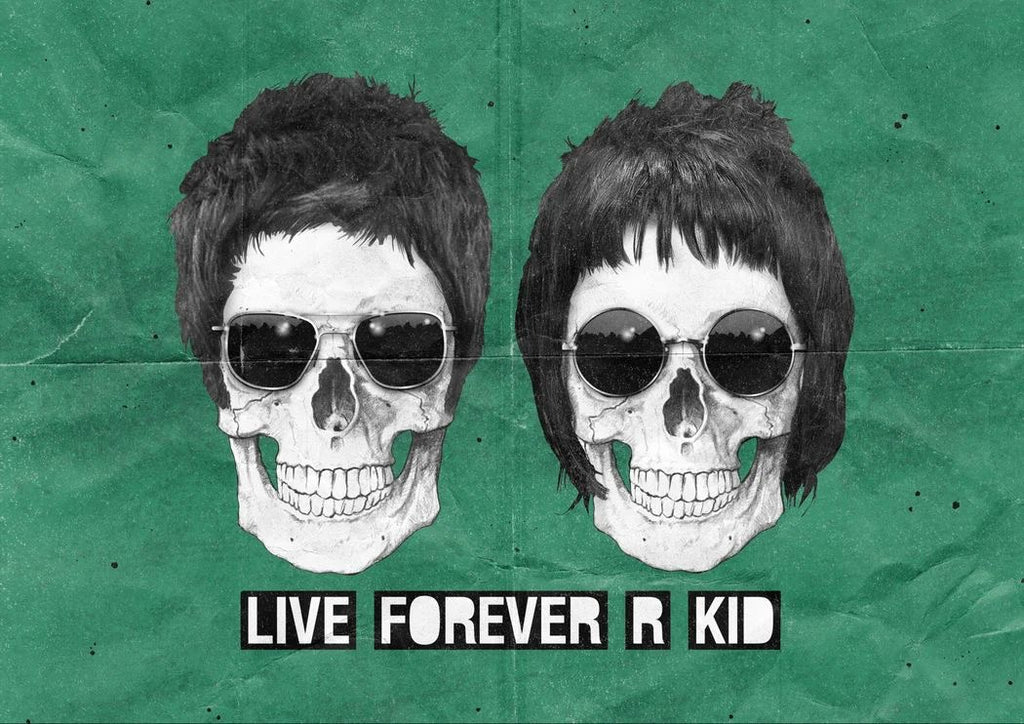 Oasis Skulls - Green