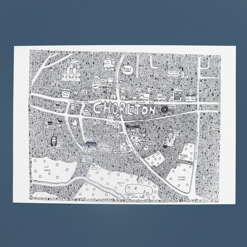 Doodle Map Chorlton