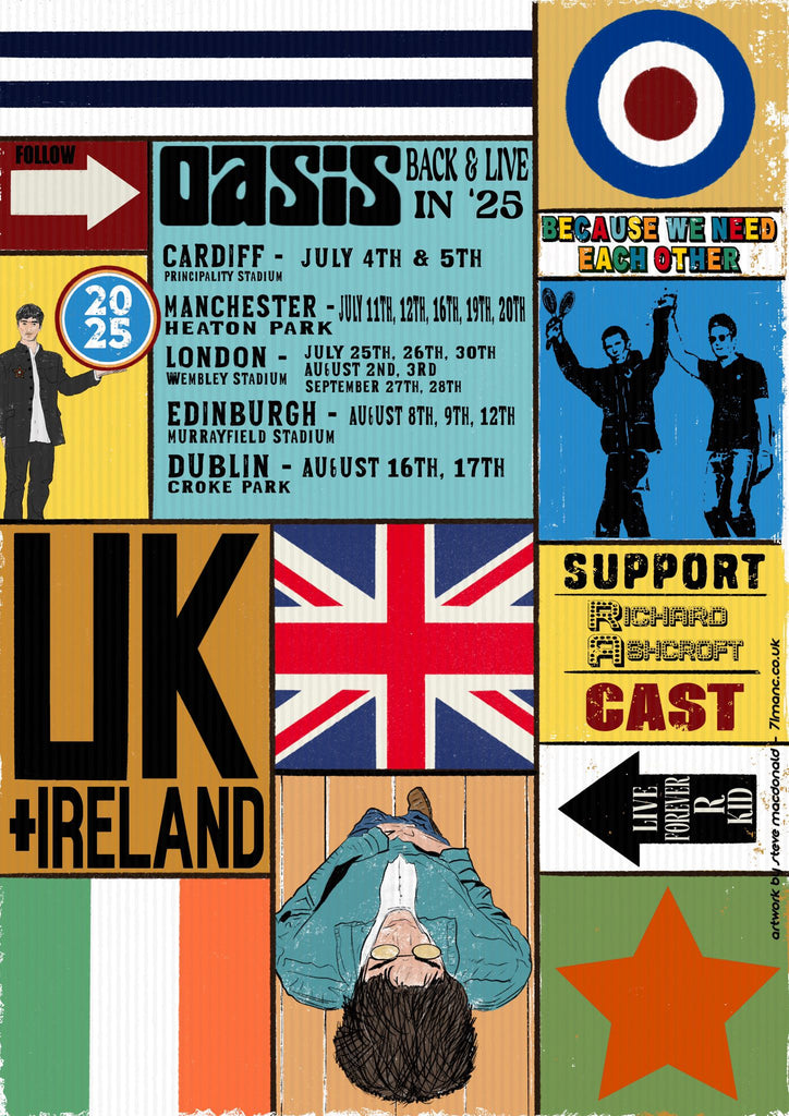 Oasis Back &  Live in 25