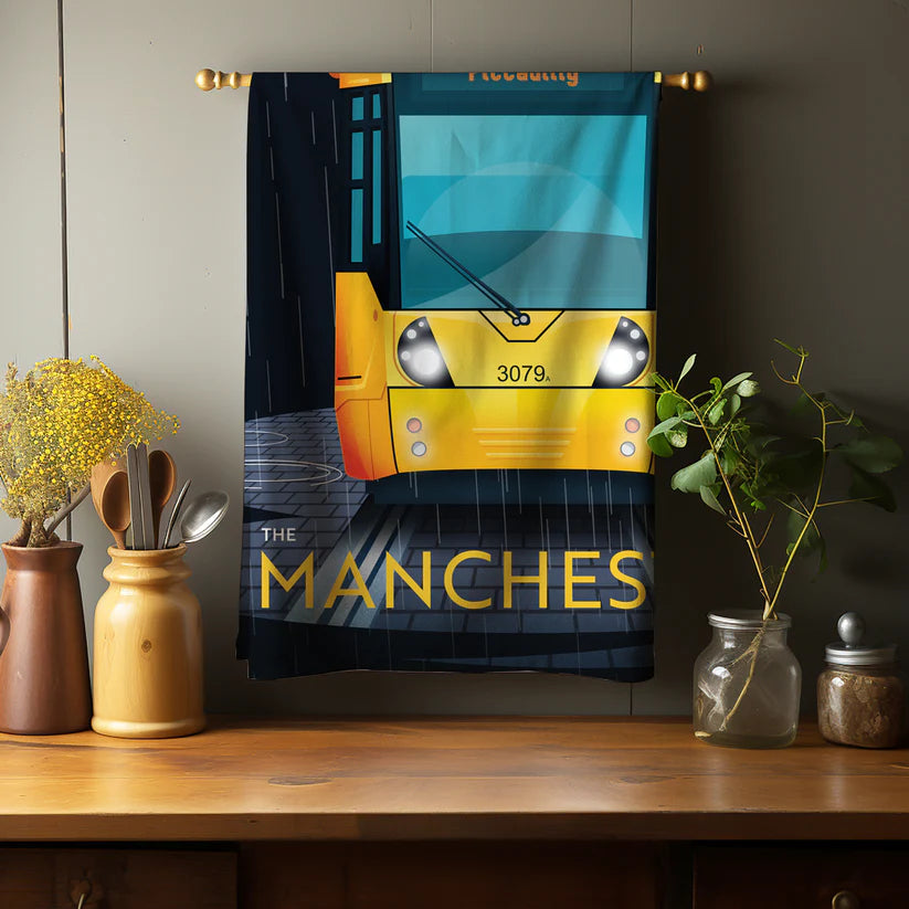 Tea Towel - Manchester Tram