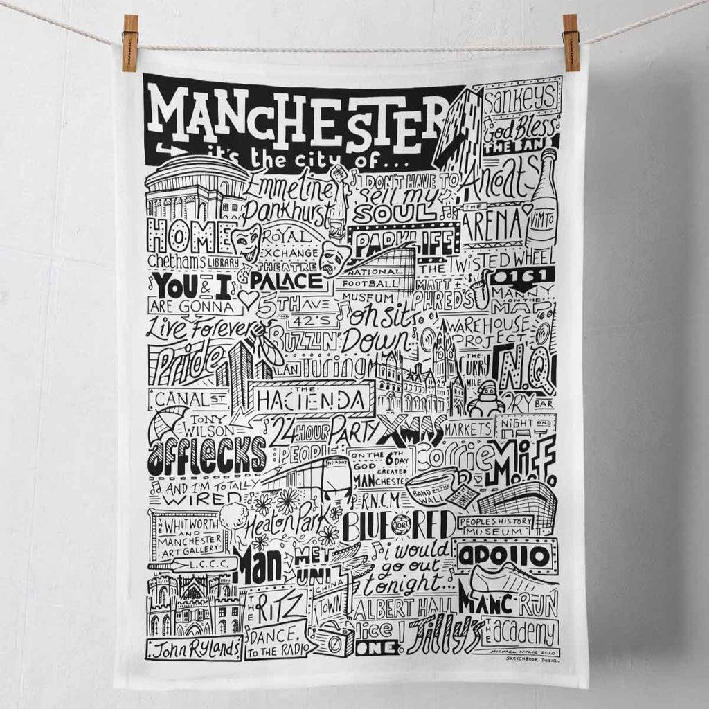 Manchester Tea Towel