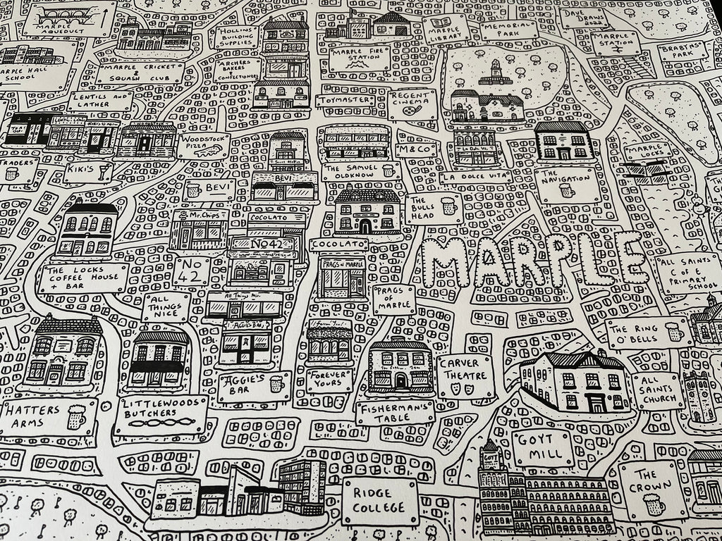 Doodle Map Marple