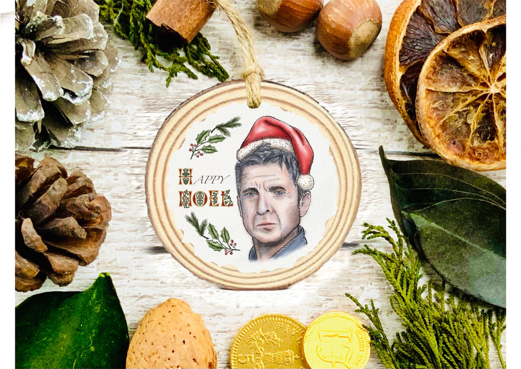 Noel Gallagher Red Santa Hat Decoration