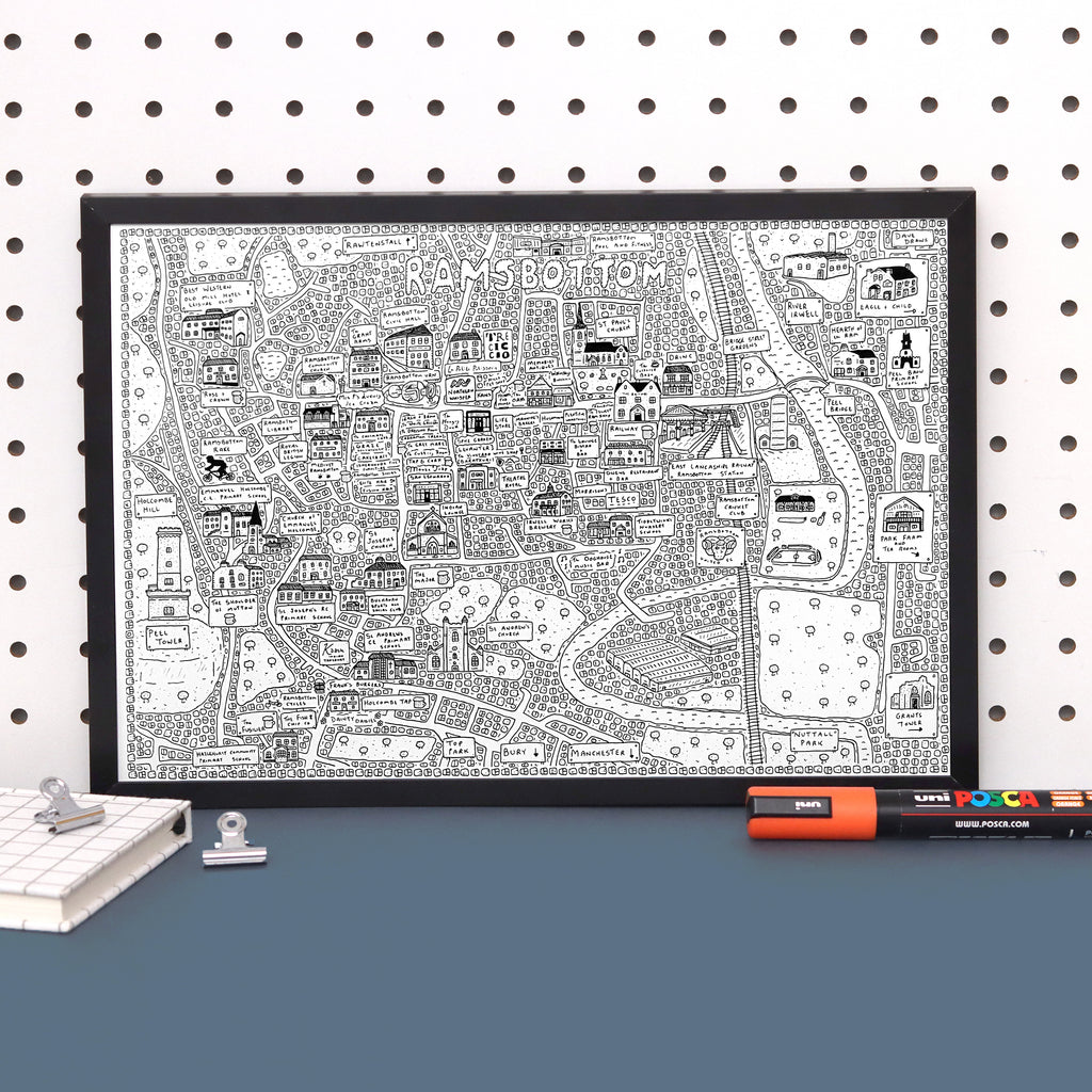 Doodle Map Ramsbottom