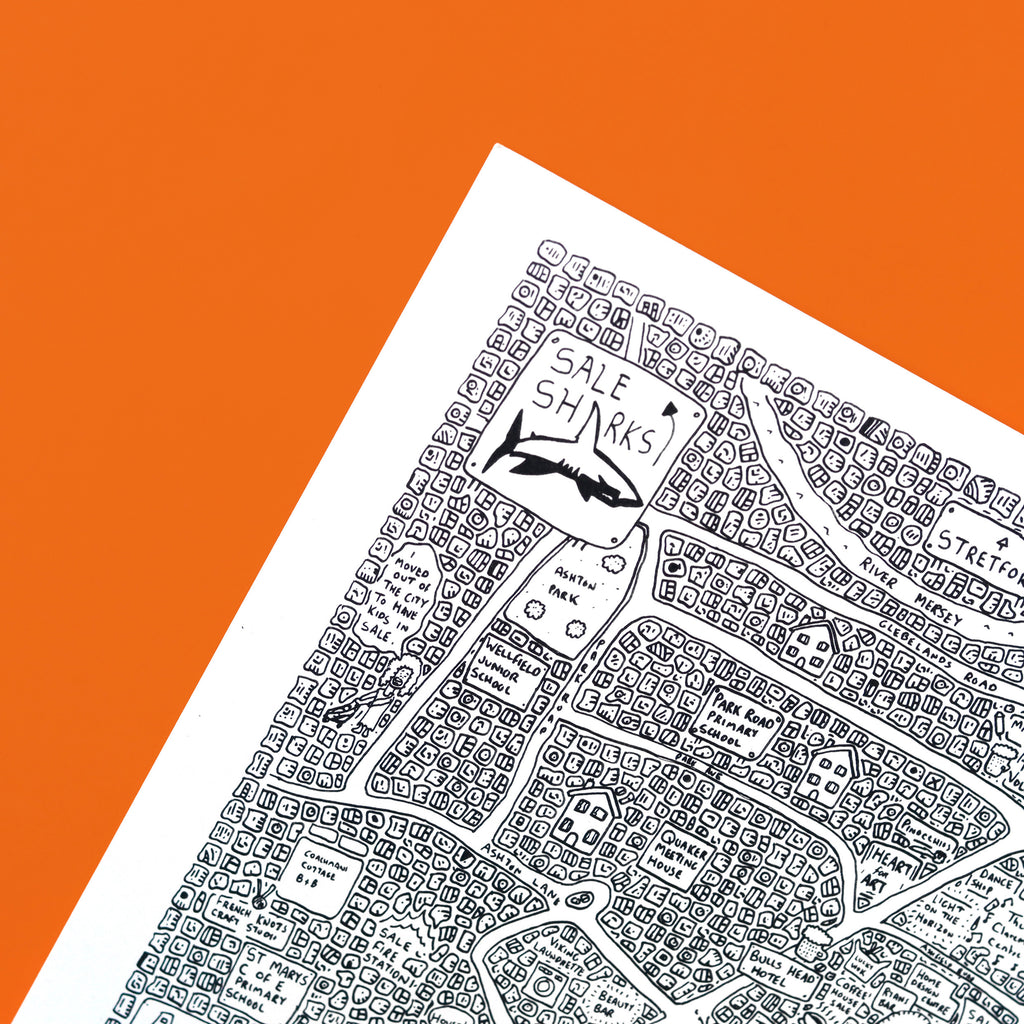 Doodle Map Sale