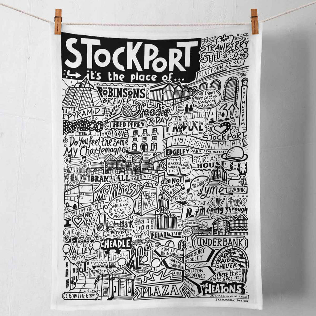 Stockport Tea Towel