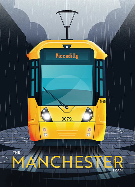 Tea Towel - Manchester Tram