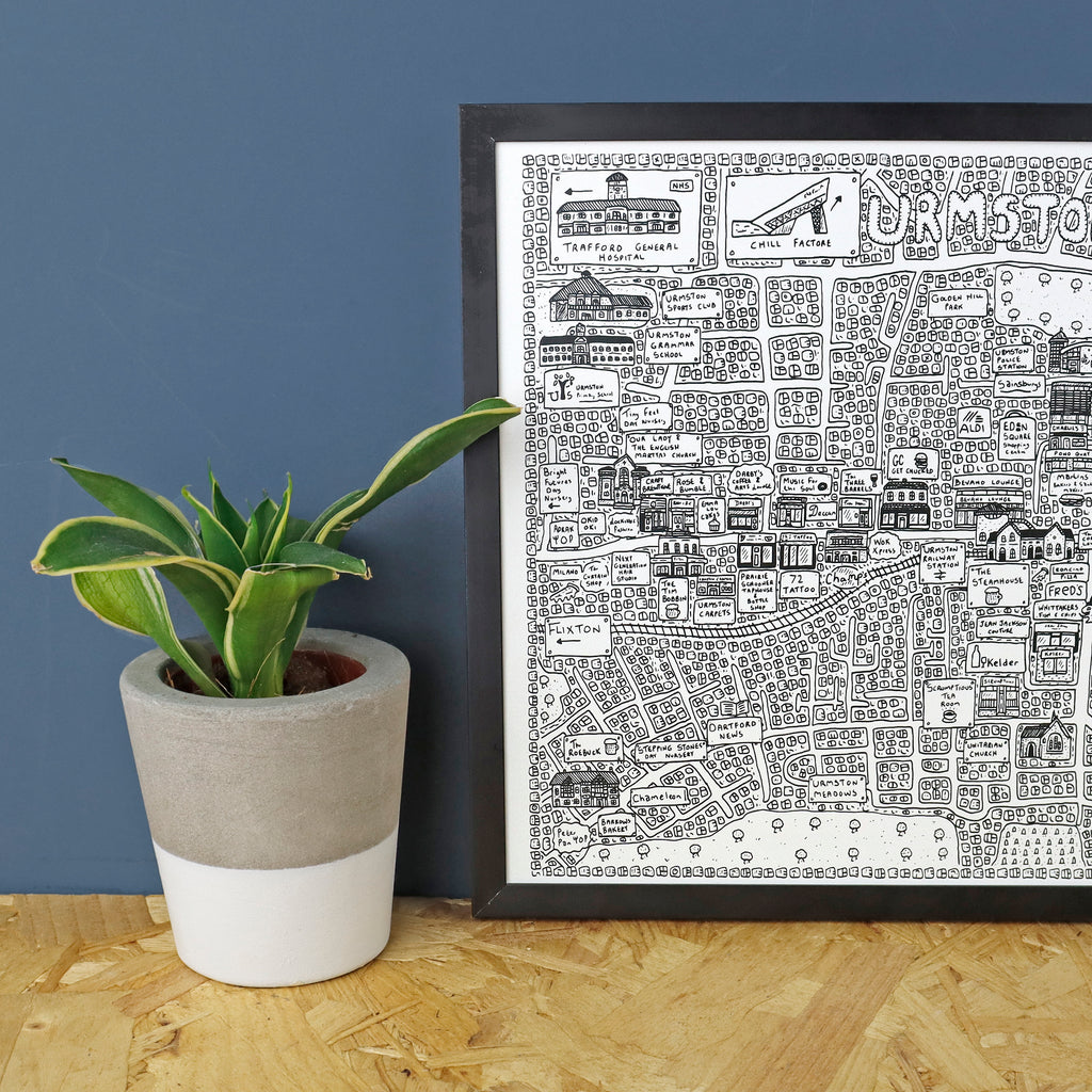 Doodle Map Urmston
