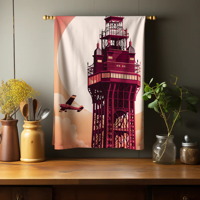 Tea Towel - Blackpool Tower
