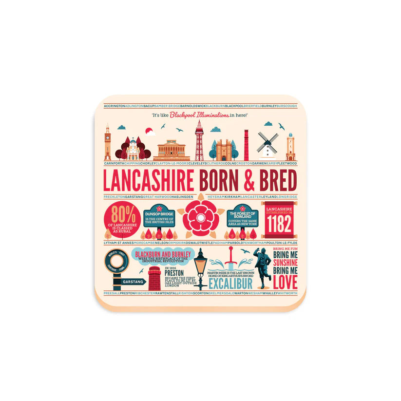 Coaster - Lancashire Born & Bred