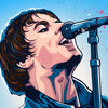 Liam Gallagher Oasis Poster