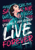 Live Forever Oasis Poster