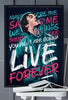 Live Forever Oasis Poster