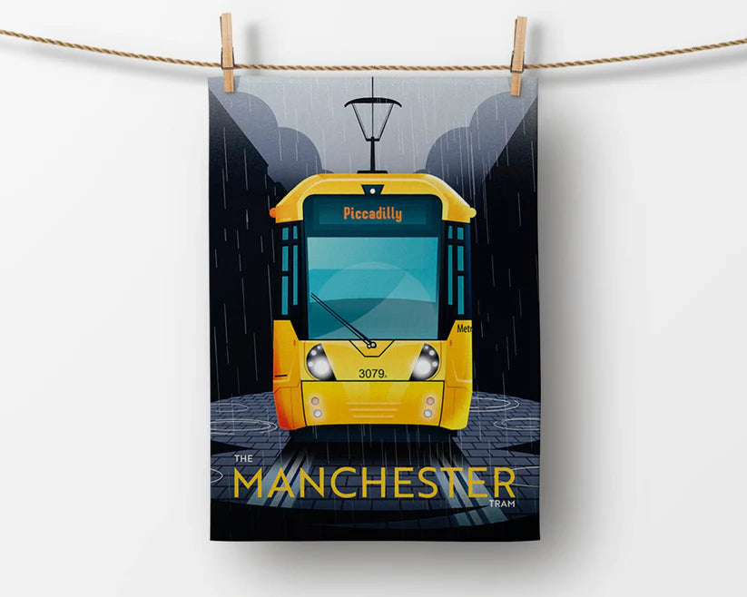 Tea Towel - Manchester Tram