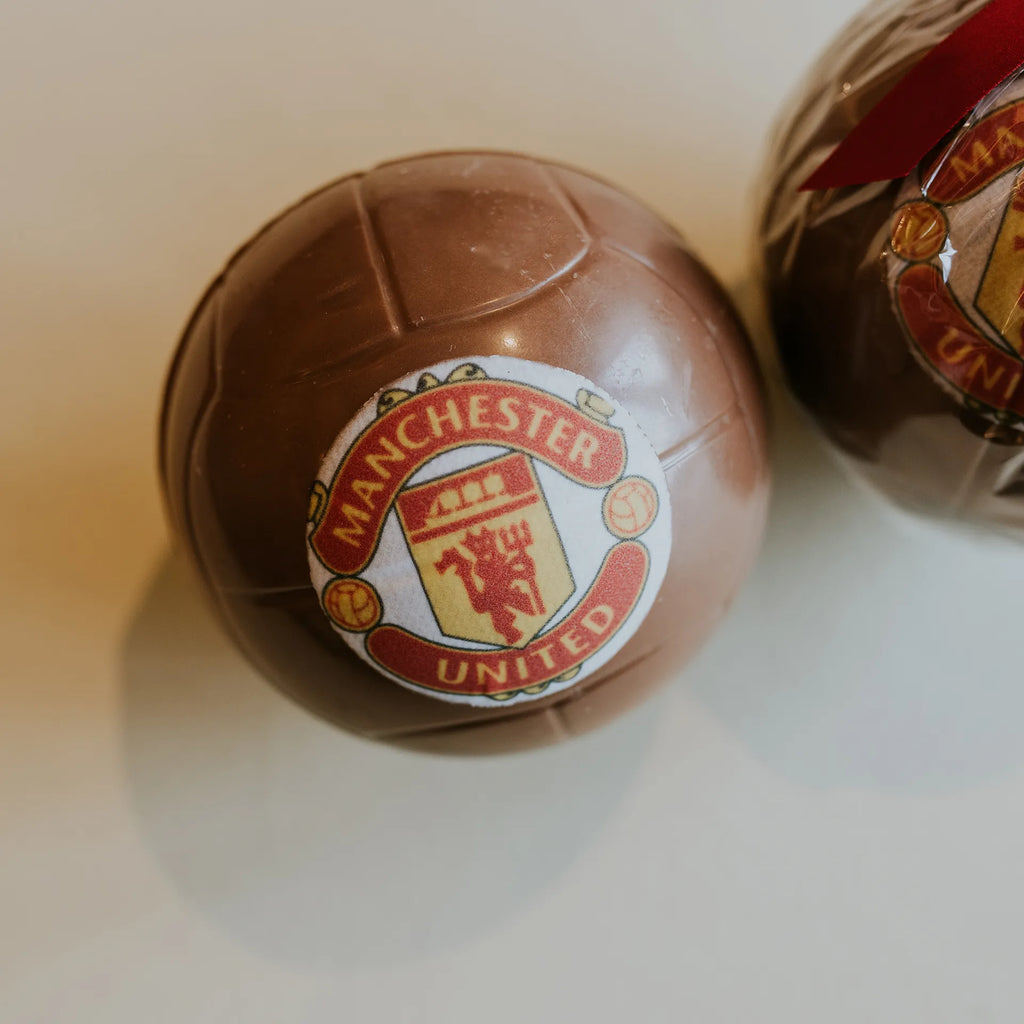 Manchester Utd Milk Chocolate Football