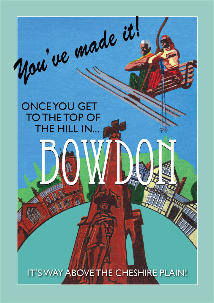 Retro Poster Art - Bowden
