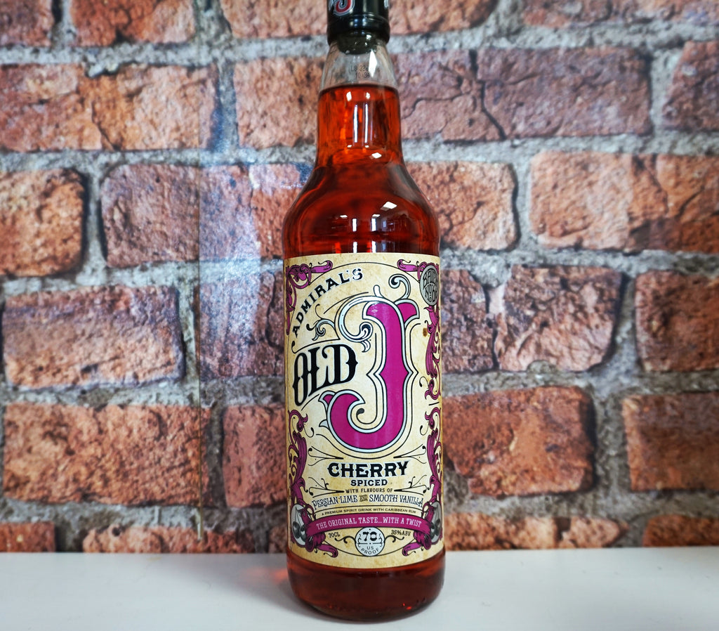 Admirals Old J Cherry Spiced Rum 70cl