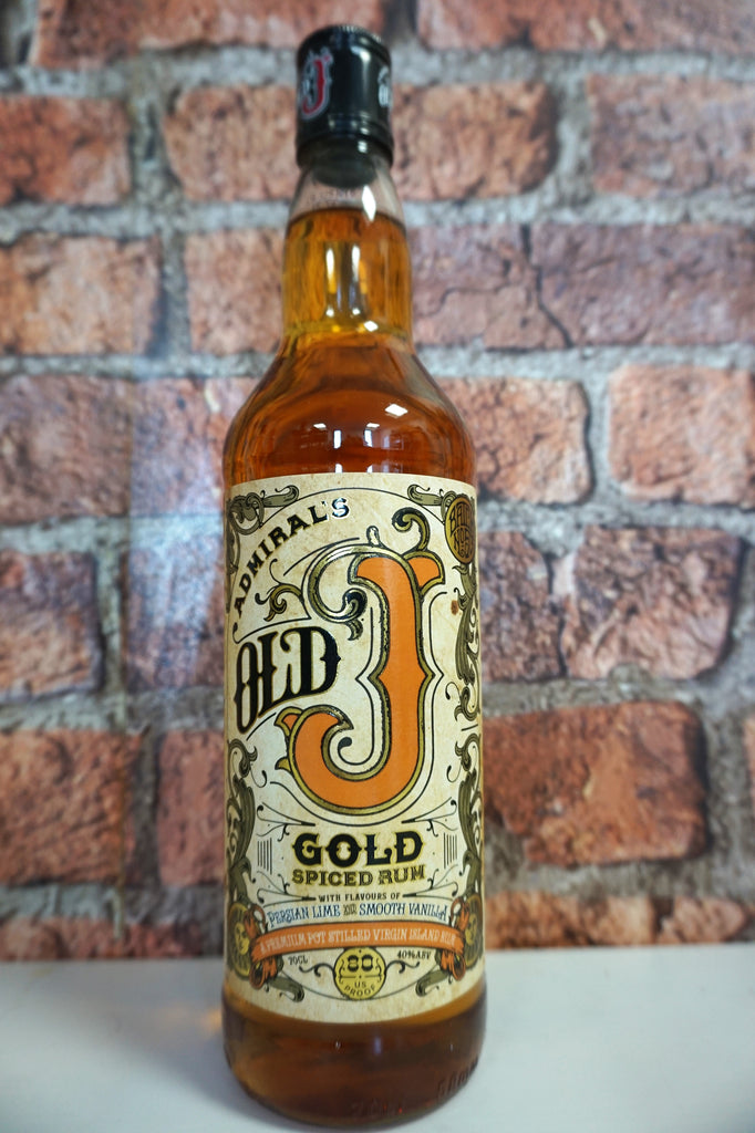 Admirals Old J Gold Spiced Rum 70cl