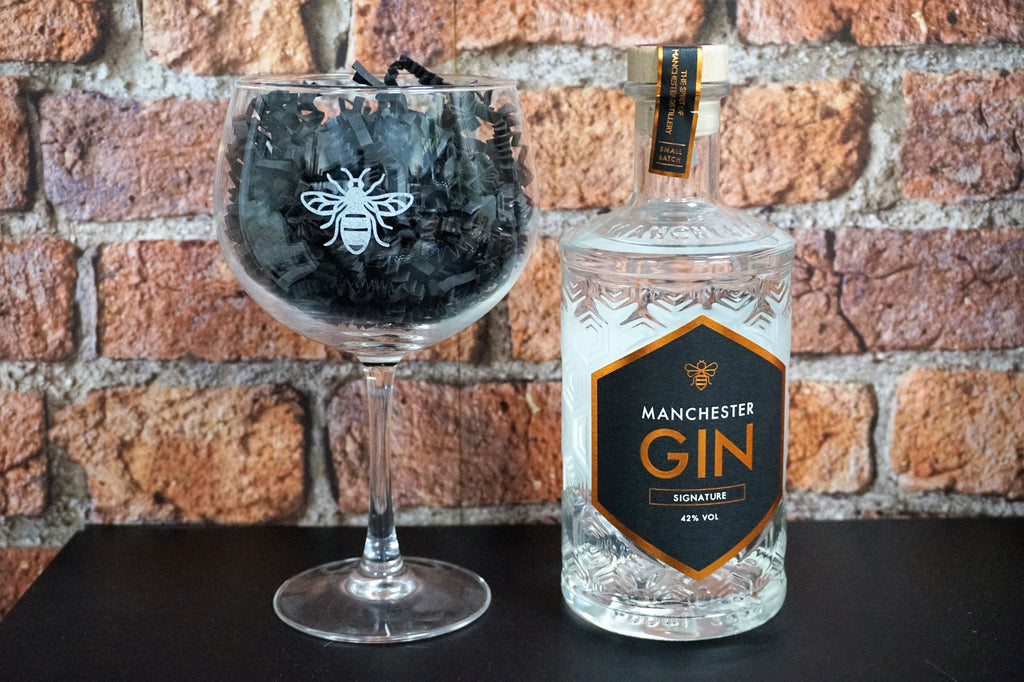 Manchester Gin, Glass & Chocolate Gift Set