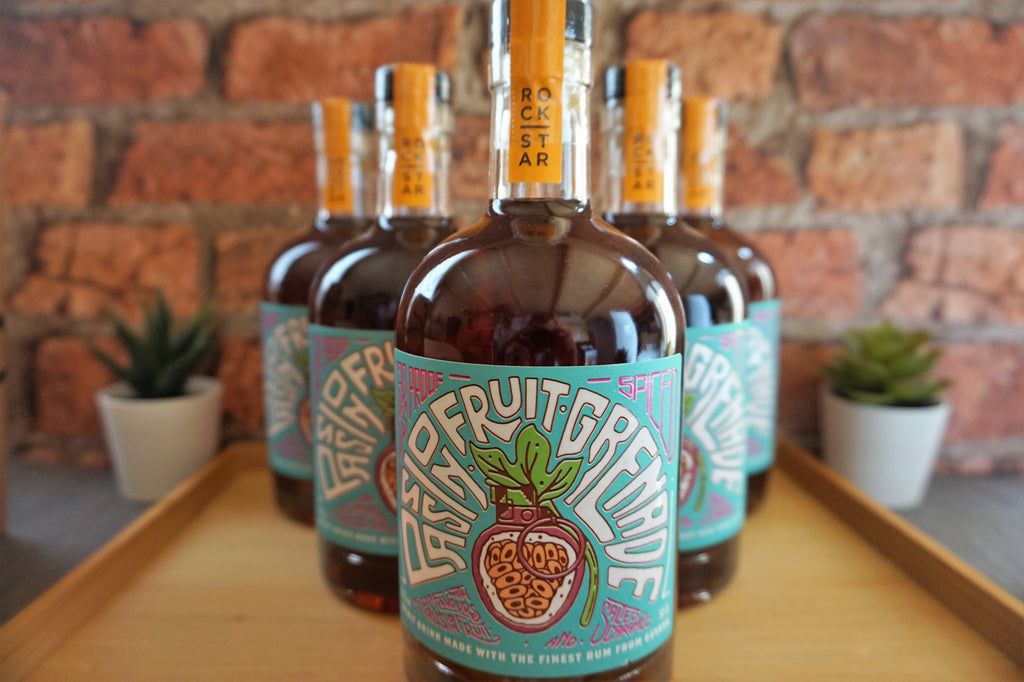 Rockstar Rum - Passion Fruit Grenade Spiced Rum