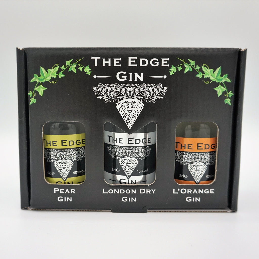 The Edge - Gift Box - Set 0f 3 Gins
