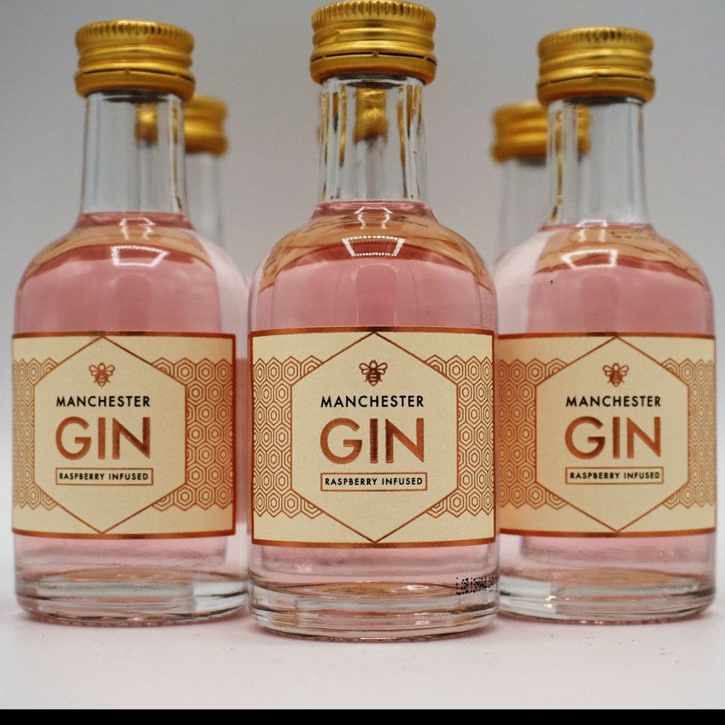 Manchester Gin - Raspberry Infused 5cl Miniature