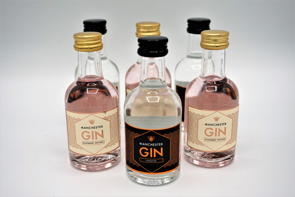 Manchester Gin - Raspberry Infused 5cl Miniature