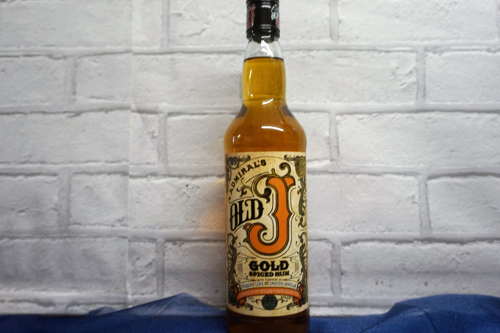 Admirals Old J Gold Spiced Rum 70cl