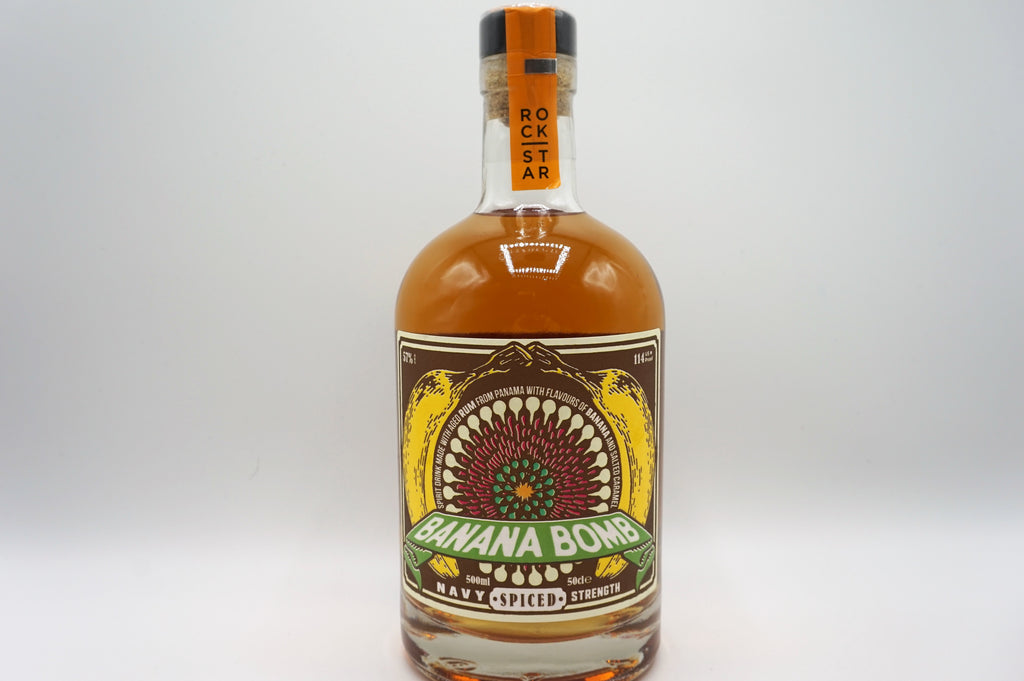 Banana Bomb Spiced Rum - Rockstar Spirits