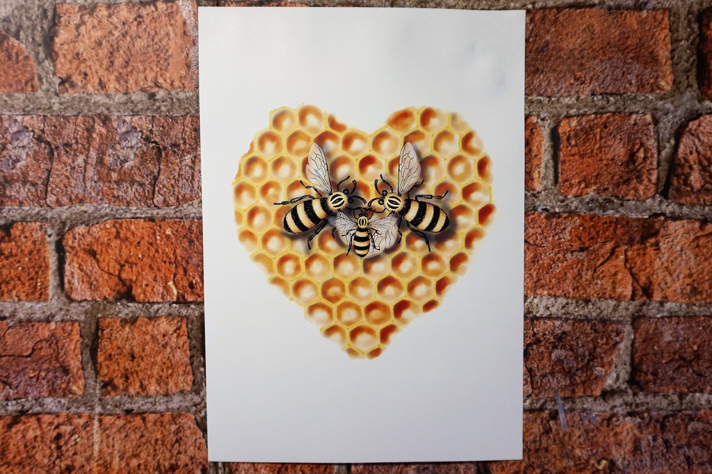 Manchester Bee - Family Heart