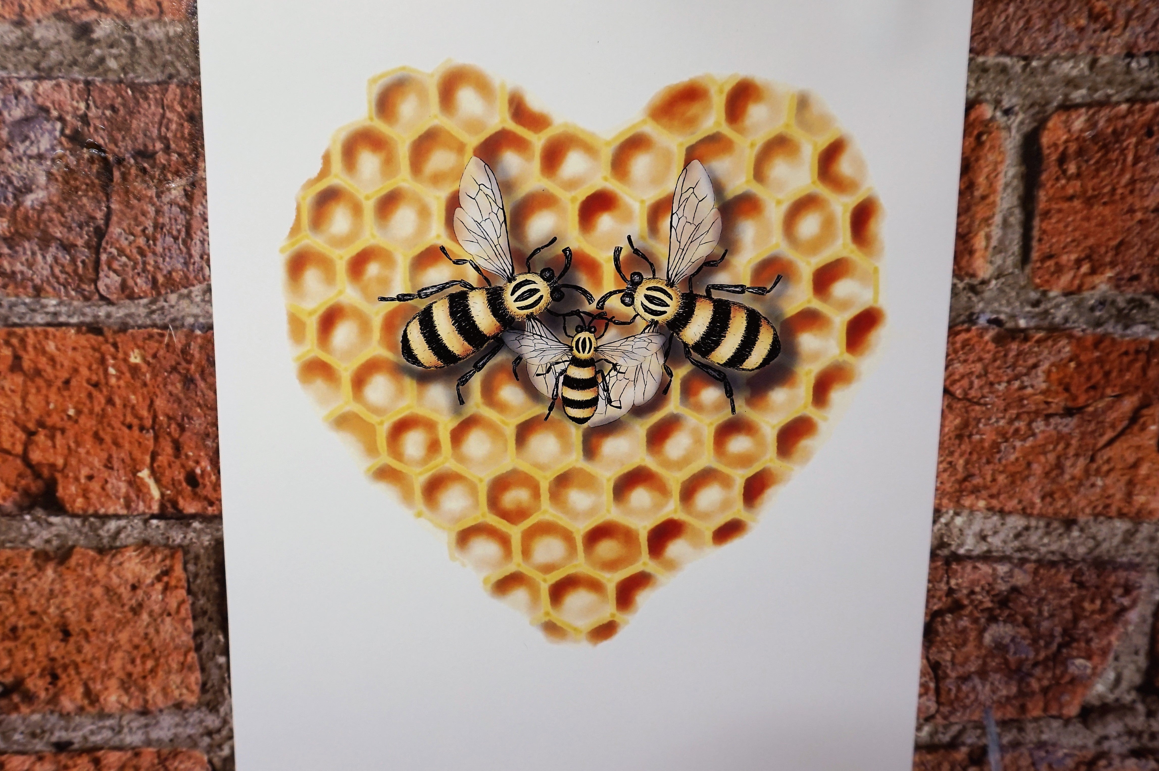 Manchester Bee - Family Heart – Uniquely Manchester