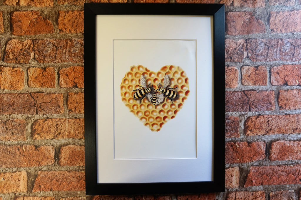 Manchester Bee - Family Heart
