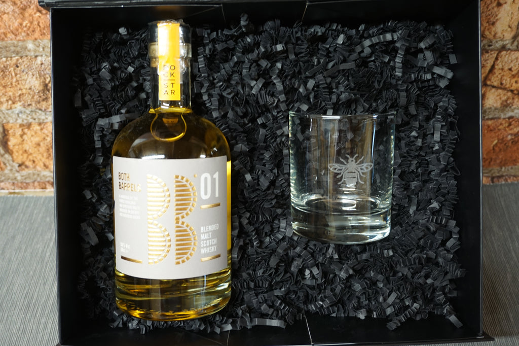 Whisky & Engraved Glass Gift Set