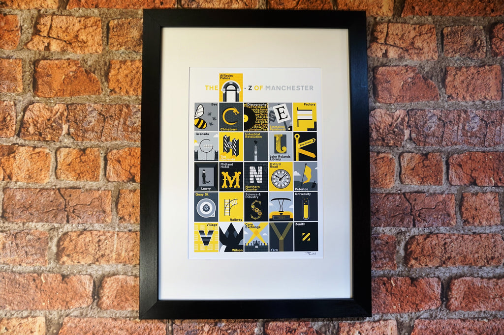 Manchester A to Z Print
