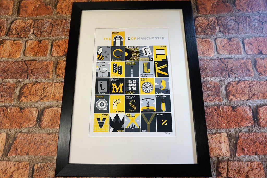 Manchester A to Z Print
