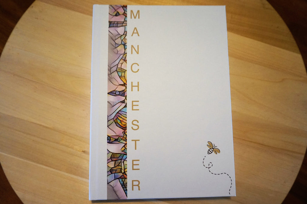 Notebook - Abstract Skyline- Manchester Journal