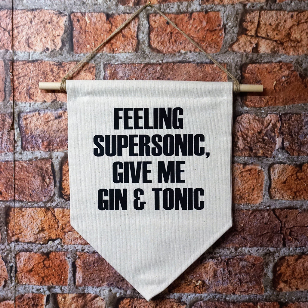Wall Banner - Feeling Supersonic