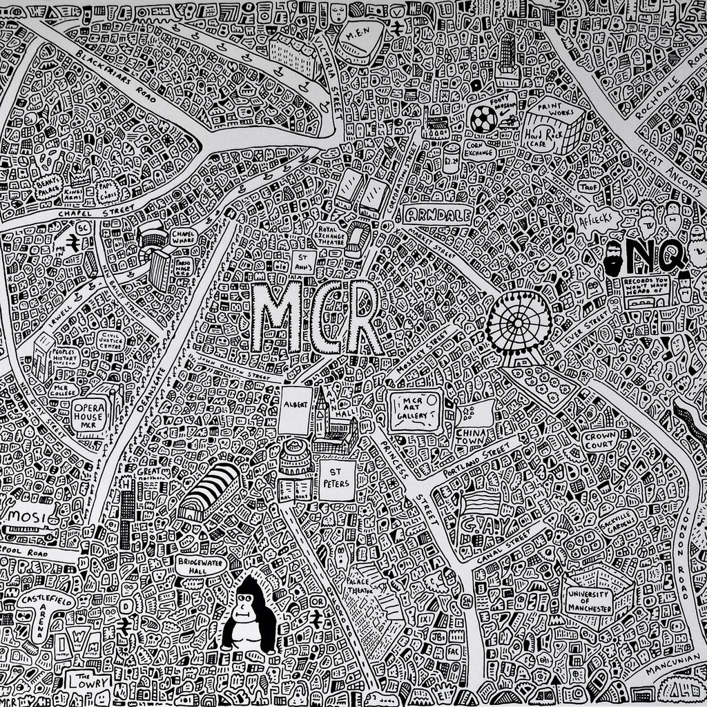 Doodle Map Manchester