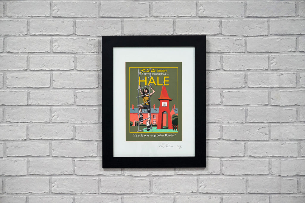 Retro Poster Art - Hale