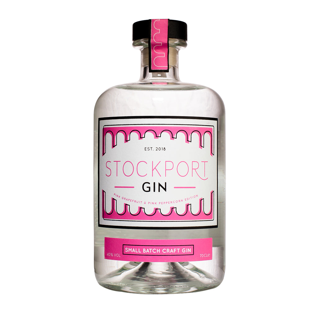 Stockport Gin - Pink Grapefruit & Pink Peppercorn- 70cl