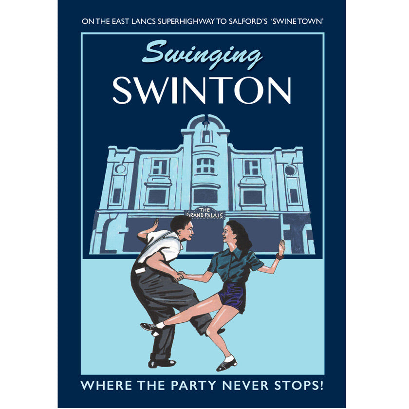 Retro Poster Art - Swinton