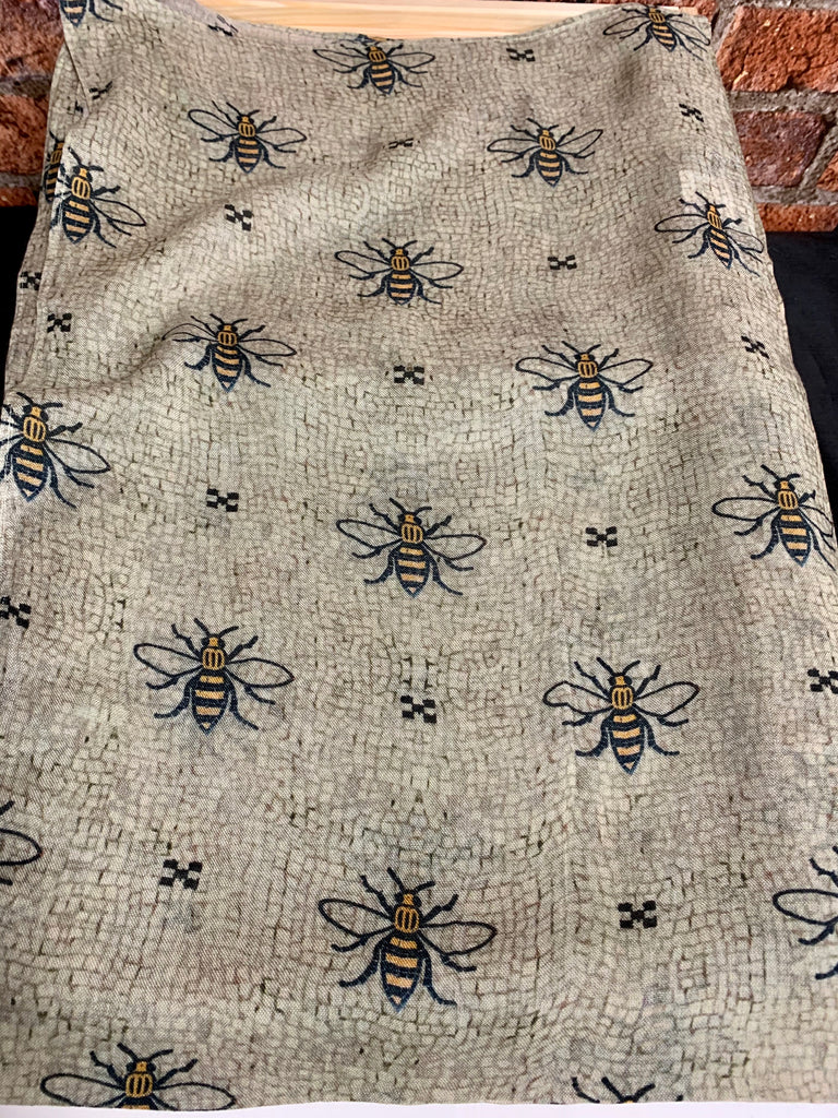 Skinny Bee  - Silk & Modal Scarf