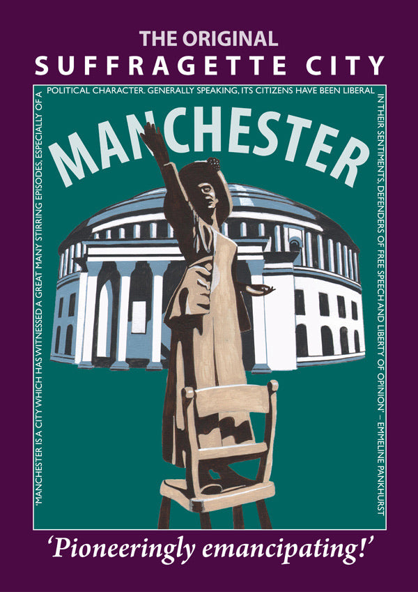Retro Poster Art - Emmeline Pankhurst