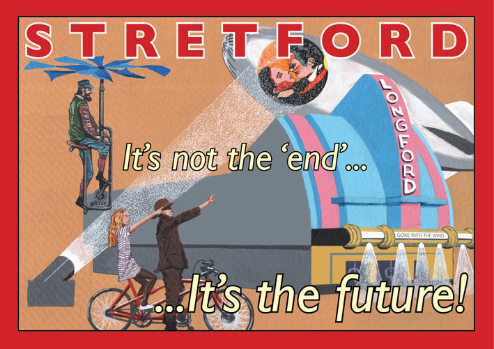 Retro Poster Art - Stretford